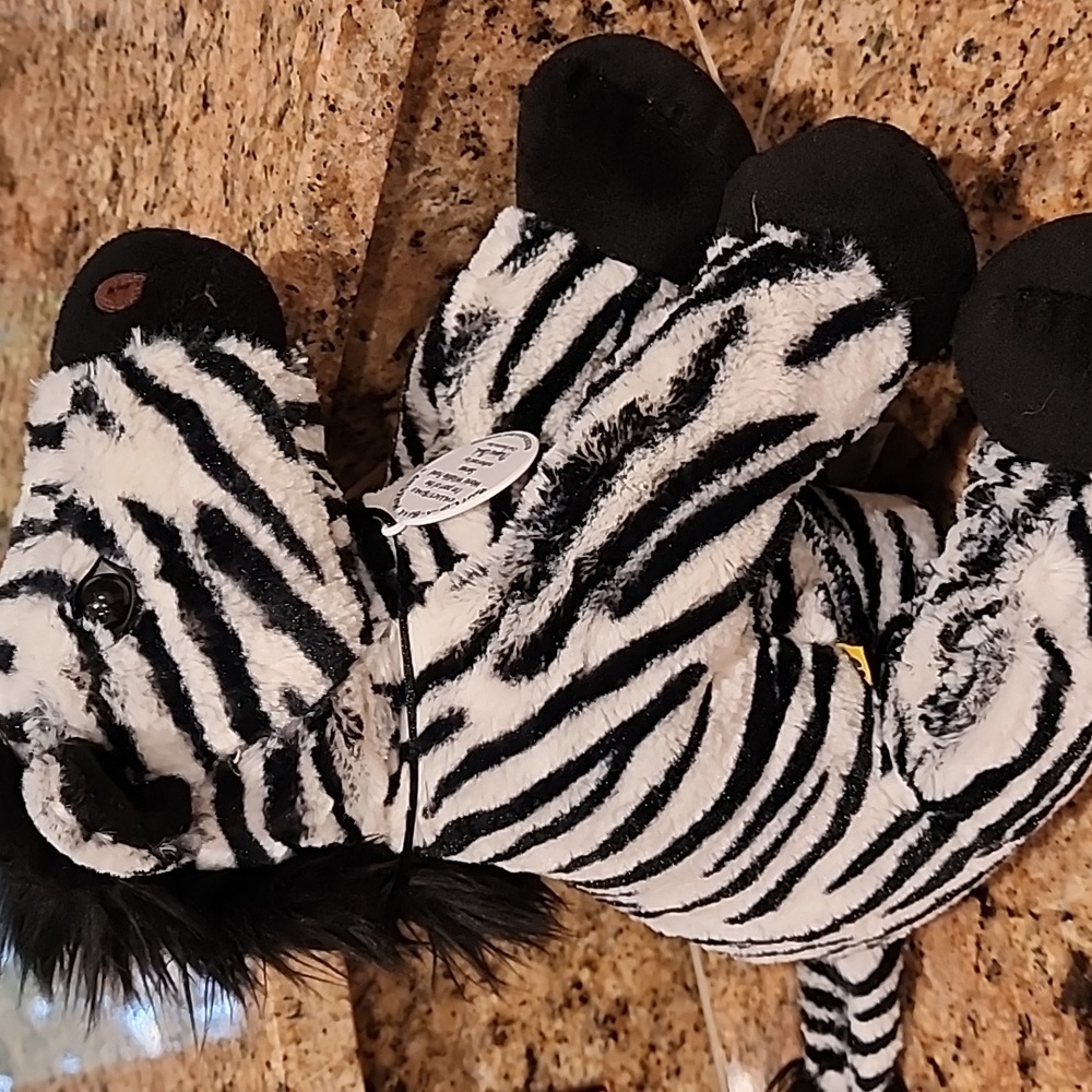 Build-A-Bear WWF Zebra - Picture 5 of 7